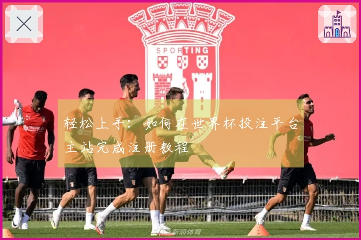 轻松上手：如何在世界杯投注平台主站完成注册教程