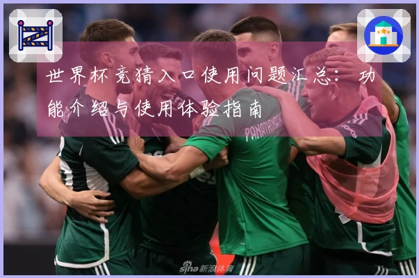 世界杯竞猜入口使用问题汇总：功能介绍与使用体验指南
